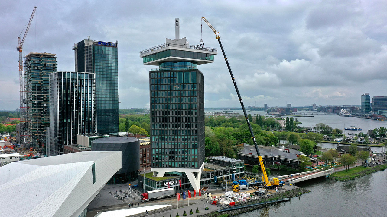 A'dam tower Dakbedekking Amsterdam EPDM Products