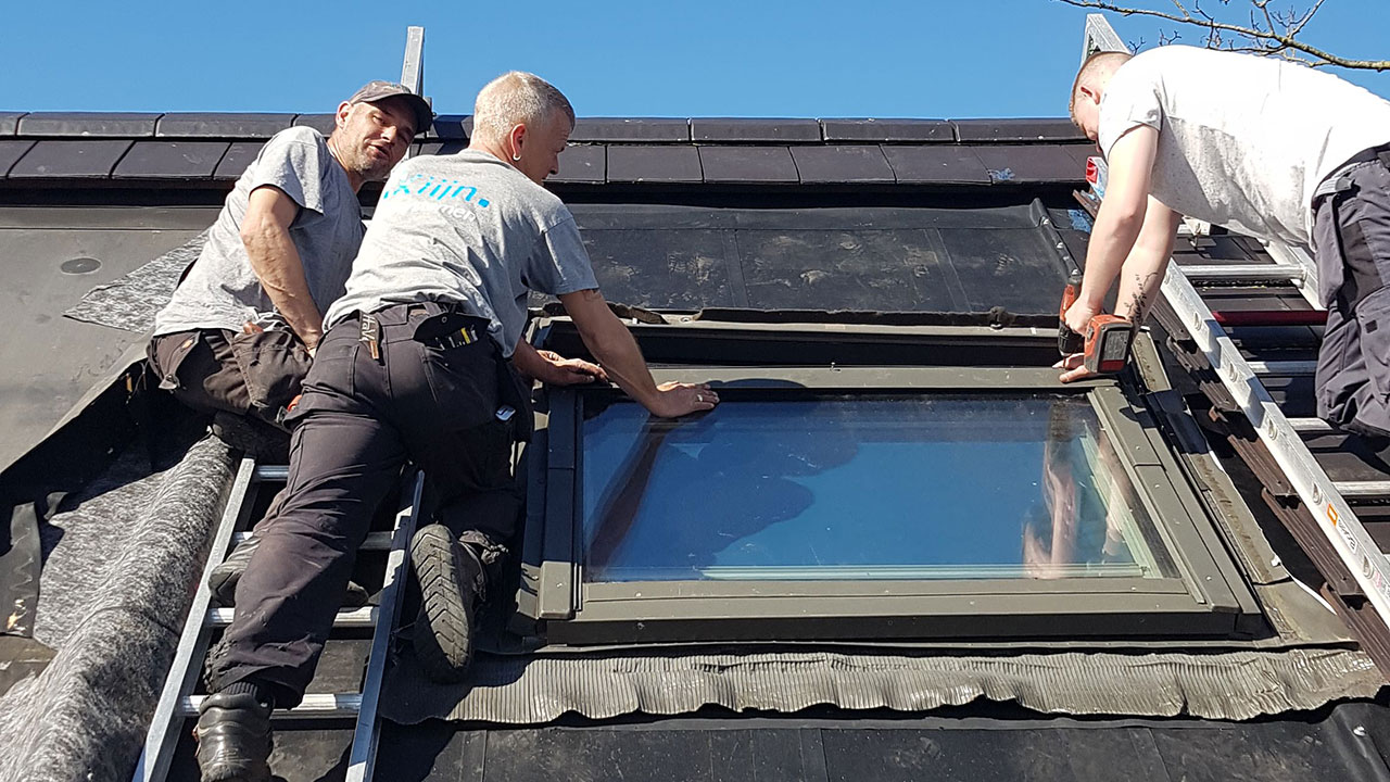 Dakbedekking geschakelde woningen Heerhugowaard EPDM Products