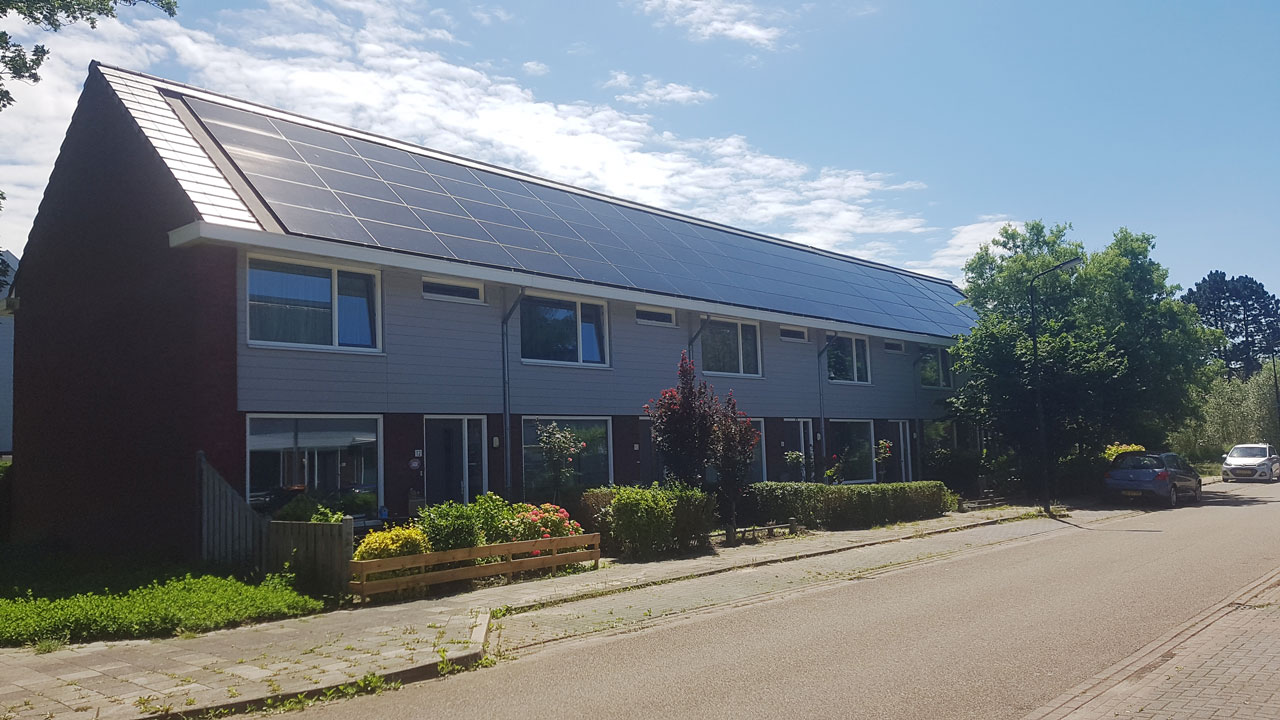 Dakbedekking geschakelde woningen Heerhugowaard EPDM Products