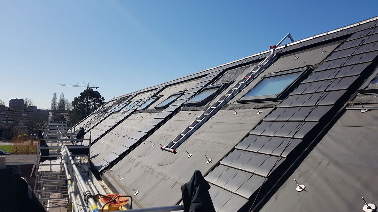 Dakbedekking geschakelde woningen Heerhugowaard EPDM Products